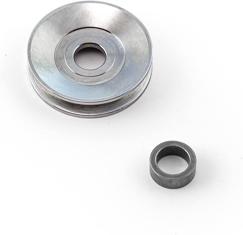 Speedmaster PCE238.1012 Universal Chrome Single Groove V-Belt Alternator Pulley - Image 2